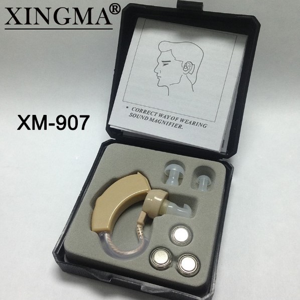 Cross-border exclusive XM-907 hearing aid battery amplifier, elderly voice amplifier, small box hearing aid Specification image