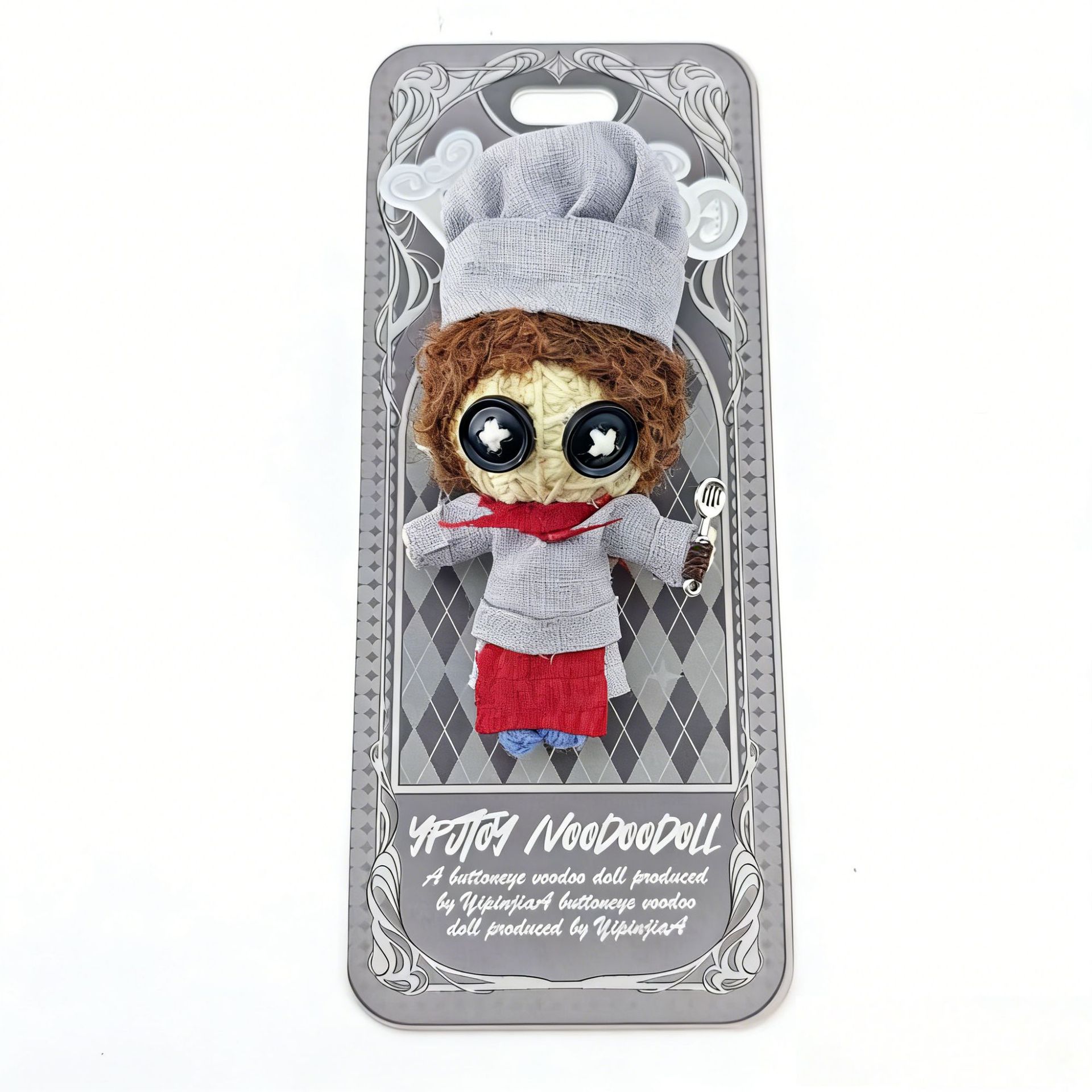 Chef's original fifth series cotton thread doll, Voodoo doll, Fudu doll, export version, all handmade Specification image