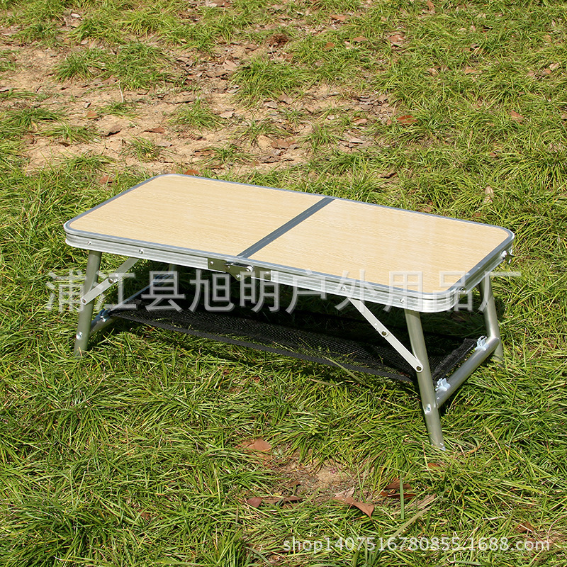 铝合金折叠桌椅.休闲桌椅 手提包式折叠桌椅 野外就餐桌椅摆摊桌产品图