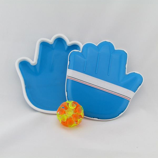 厂家直供手掌拍吸盘球  闪光吸球 儿童户外活动发光玩具球细节图