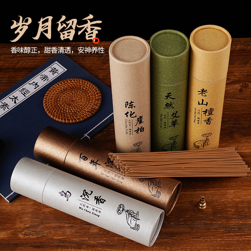 Sandalwood incense sticks, tea ceremony, bedroom incense to calm the mind and aid sleep, bedroom incense to remove odors, mugwort to repel mosquitoes, and incense for Buddha Application Scenario