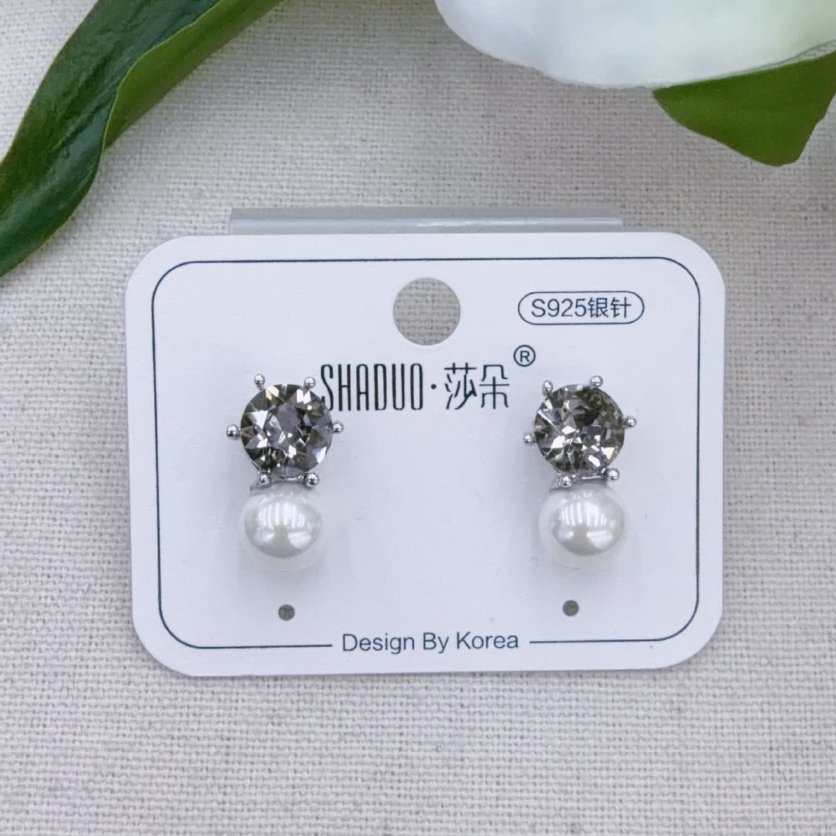 耳钉/打耳洞/新款/磁吸耳钉/10k金耳钉细节图