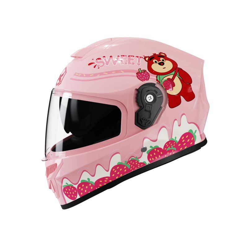 Children's helmets for foreign trade, electric bikes, winter warmth, little girls' motorcycles, all-season students' motorcycles, boys' safety helmets Item Picture