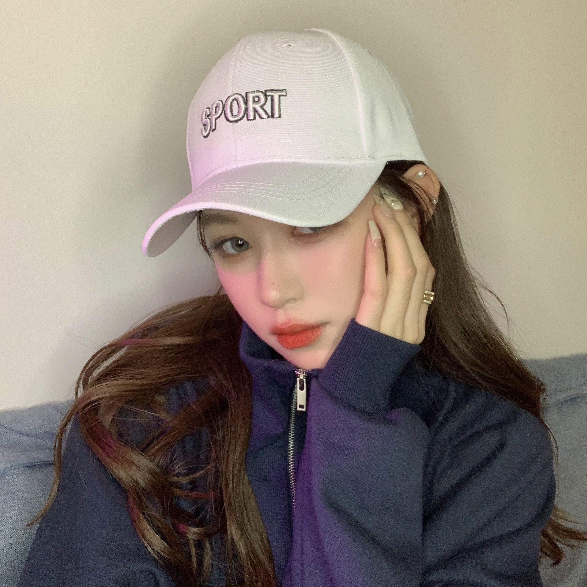 sport casual baseball cap, outdoor sports cap, men's and women's sun hat, spring and summer sun protection cap Specification image