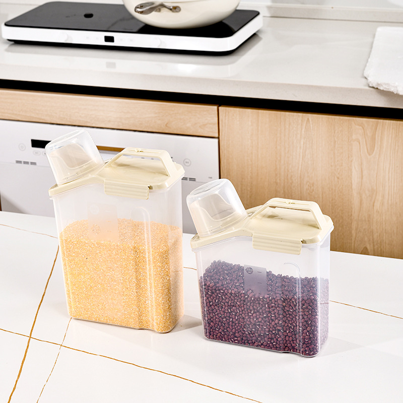 Transparent plastic kitchen storage sealed jars, fresh-keeping boxes, and glass LIDS for soaking wine bottles Specification image