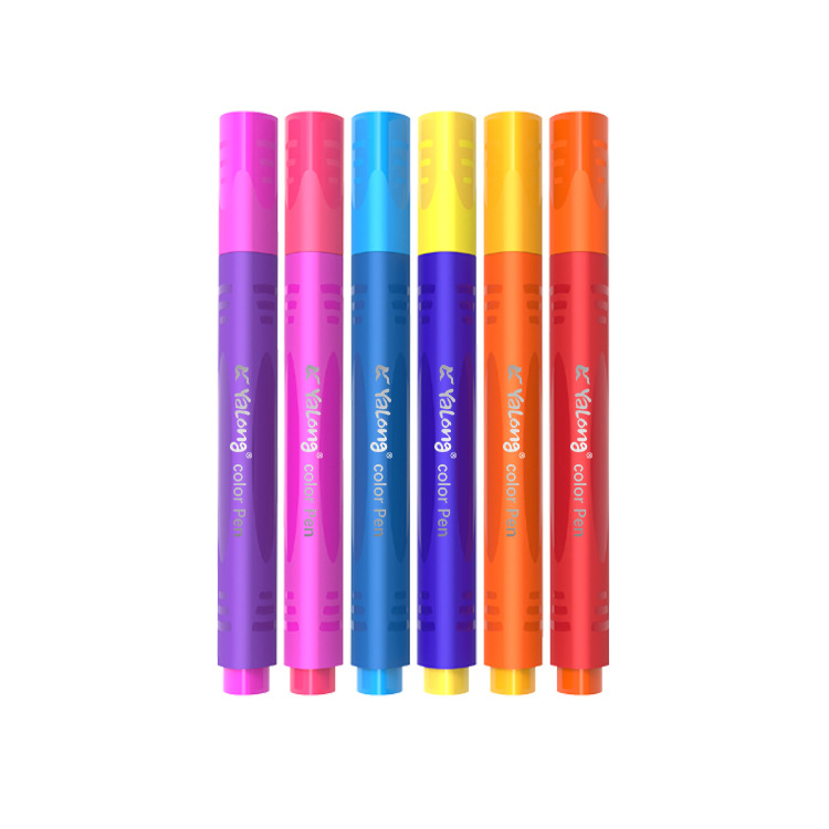 Manufacturer's price: 12-color watercolor pen with triangular rod, quick-drying art painting marker pen, watercolor pen details Picture