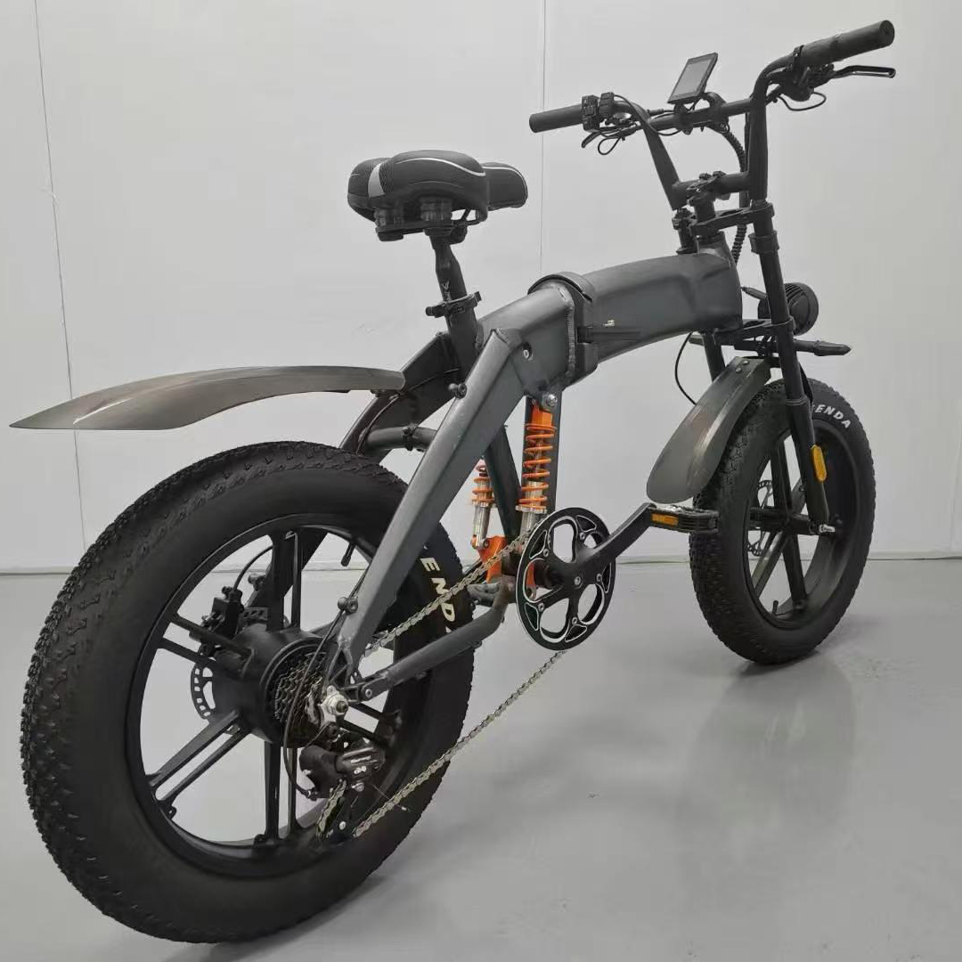 A 20-inch fat tire off-road electric folding mountain bike is suitable for off-road riding and outdoor road cycling Specification image
