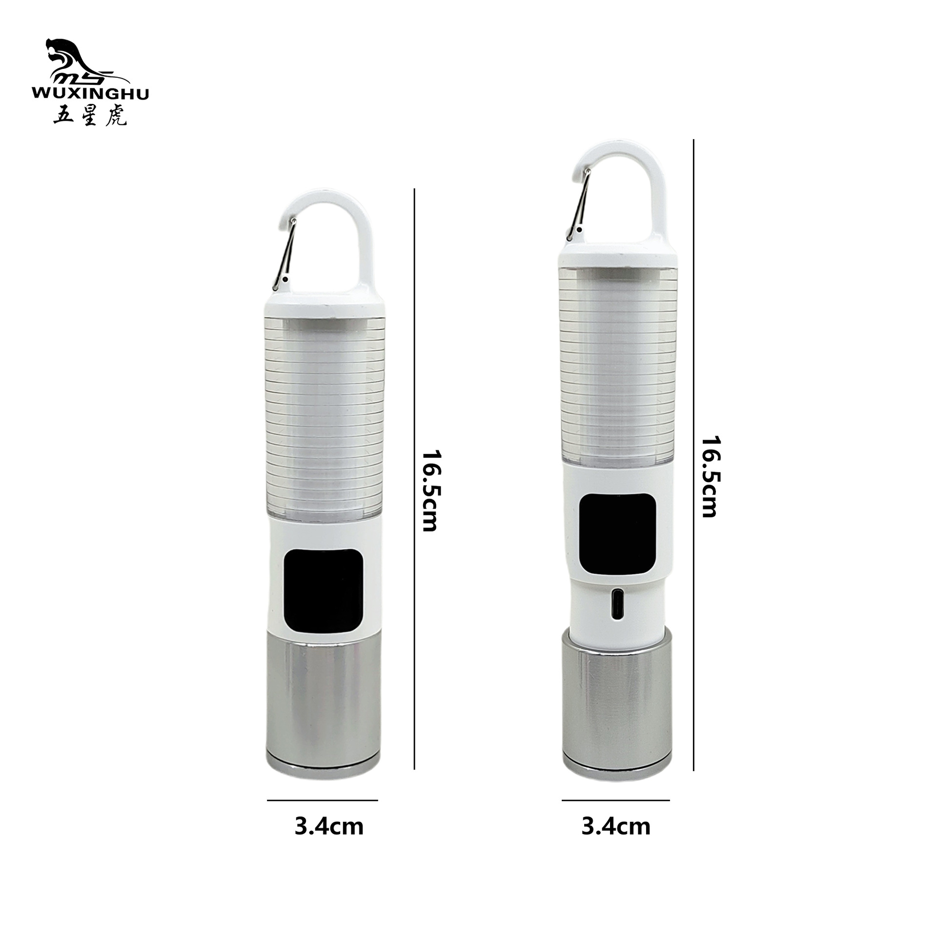 New outdoor multi-functional camping lamp, high-intensity zoom flashlight, multi-source ambient light and portable lighting lamp Application Scenario