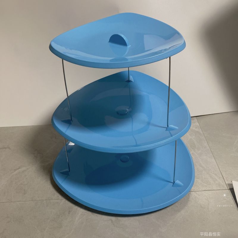 طبق جديد من ثلاثة طوابق من علب الحلوى ذات الحلويات المرنة القابلة للطي Specification image