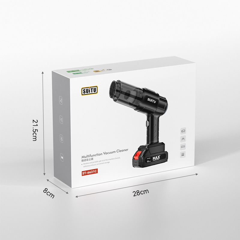 Cross-border car wireless handheld vacuum cleaner, mini household, super powerful suction, car products, portable small suction Application Scenario