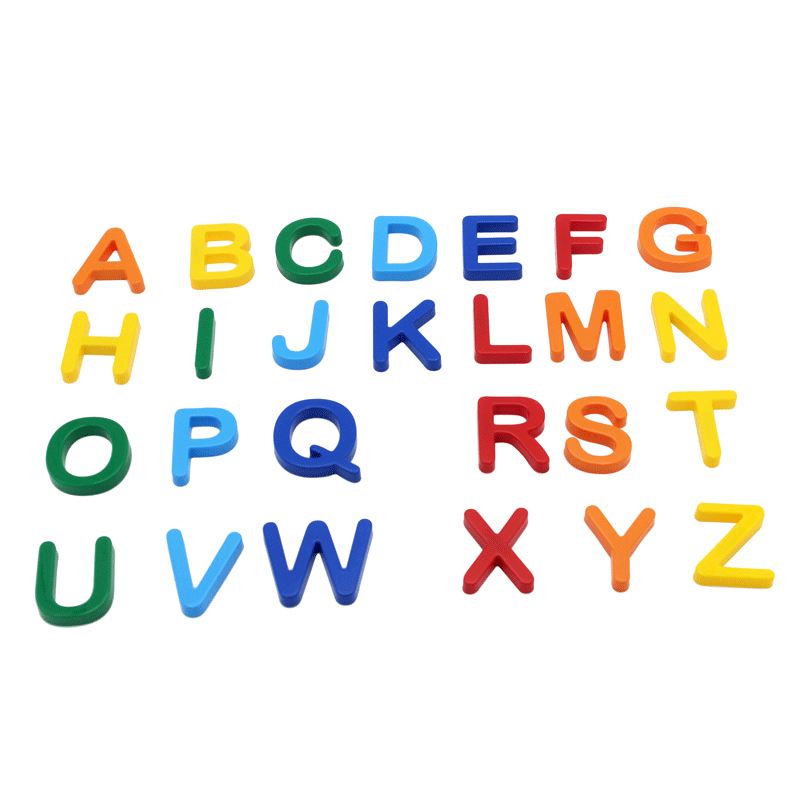 跨境专供早教磁性教学英文字母贴数字拼音磁力贴大小写冰箱贴益智详情图3