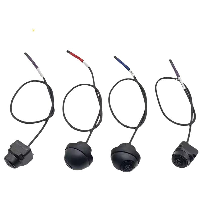 3D 360度全景行车记录仪3D摄像头套件高清夜视鱼眼广角1080P/720P白底实物图