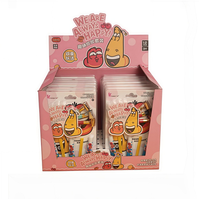 Los niños soplan burbujas pegamento globo tuba soplar no roto seguro no tóxico pequeña botella burbuja agua stand juguetes divertidos para la infancia Item Picture