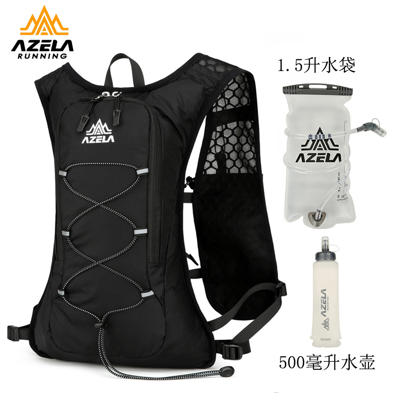 Azela outdoor vest bag, mountain bike riding backpack, mountaineering sports bag, hiking water bag, backpack