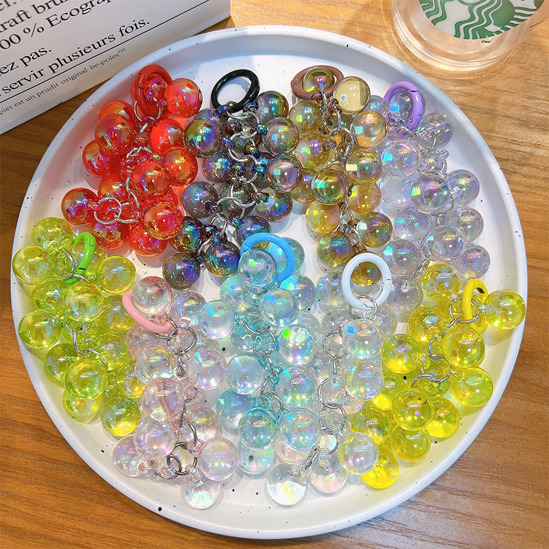 植绒珠子/皮质挂件/饰品滴油/头饰收纳架/风水挂件产品图