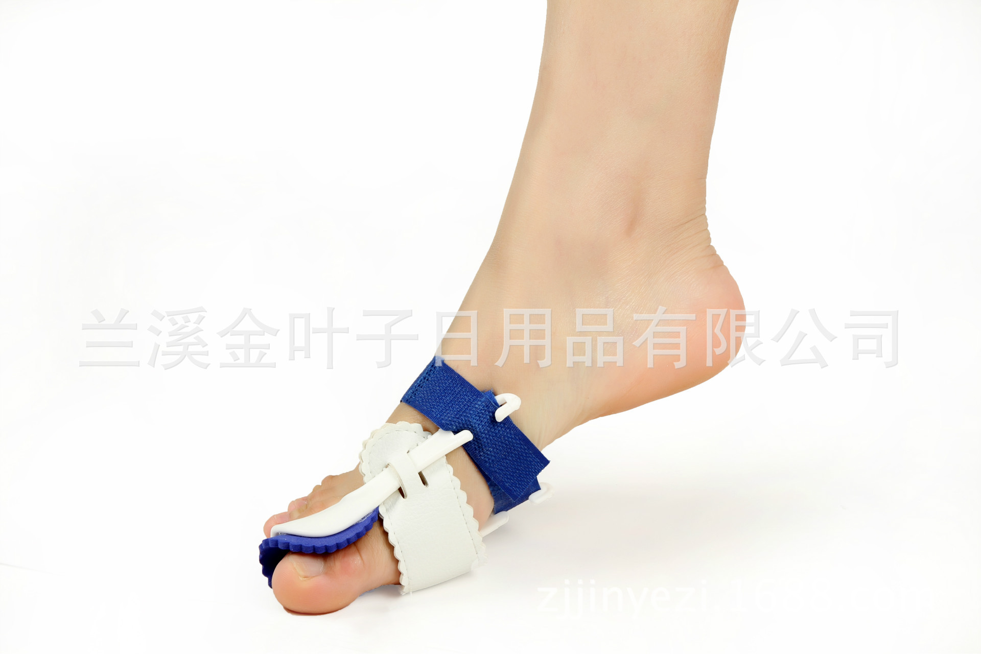 Pulgar valgo/con fijación de dedos pulgar ortopédico con hueso del pie grande (azul) no médico