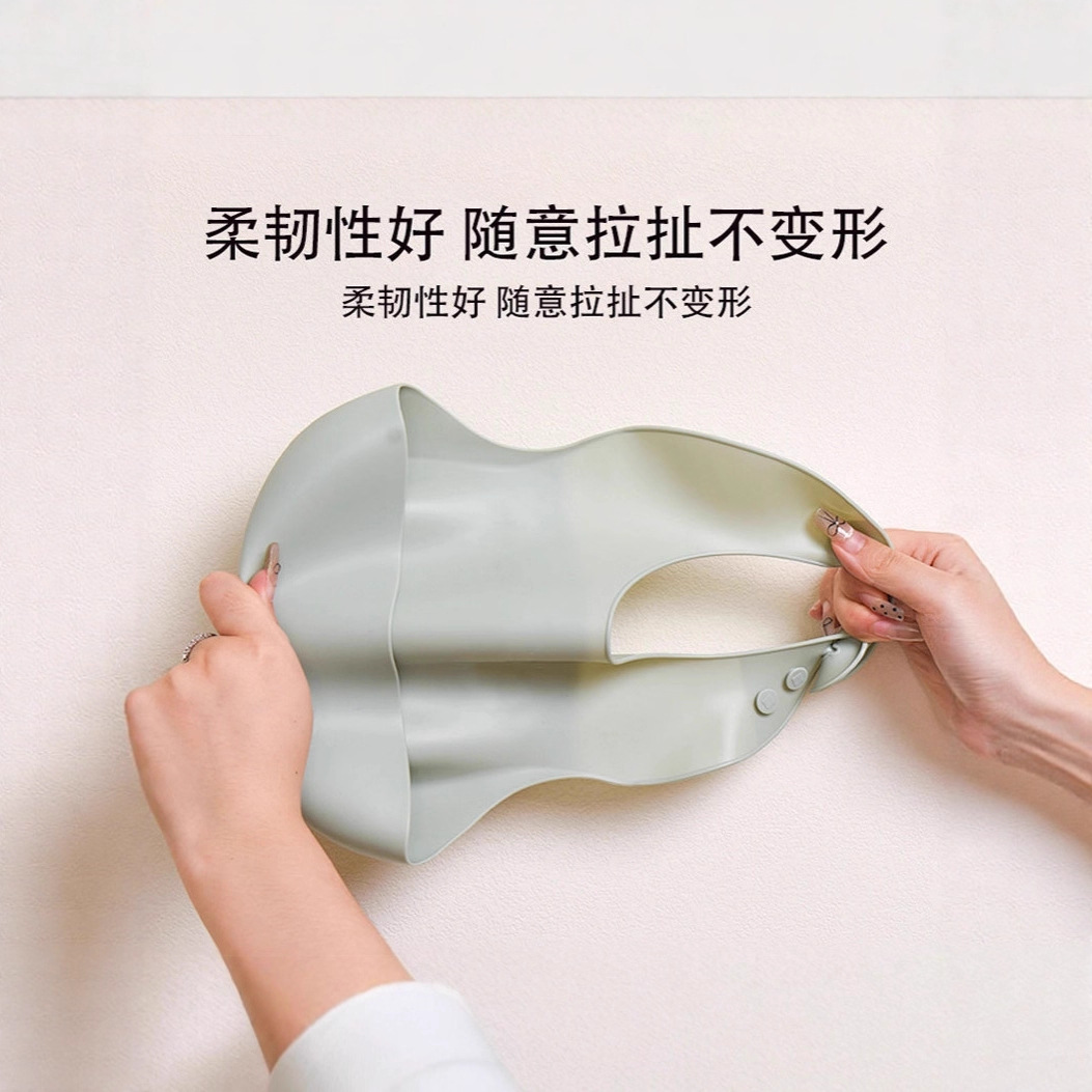 母婴用品/宝宝罩衣防水防污/围兜/宠物纯色口水巾/童装童裙产品图