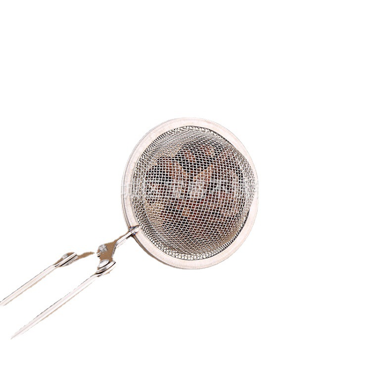 Stainless steel tea filter, household tea brewer, tea balls, seasoning balls, soup pot flavor treasure, marinade balls, seasoning ball holder Item Picture