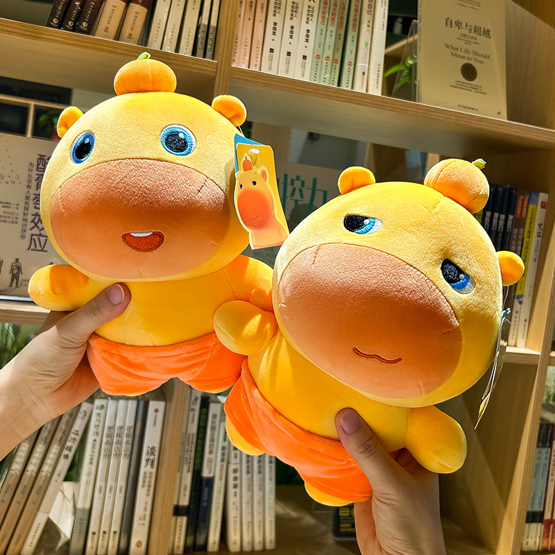 正版多爱水豚噜噜毛绒玩具公仔挂件小玩偶睡觉布娃娃搞怪生日礼物产品图