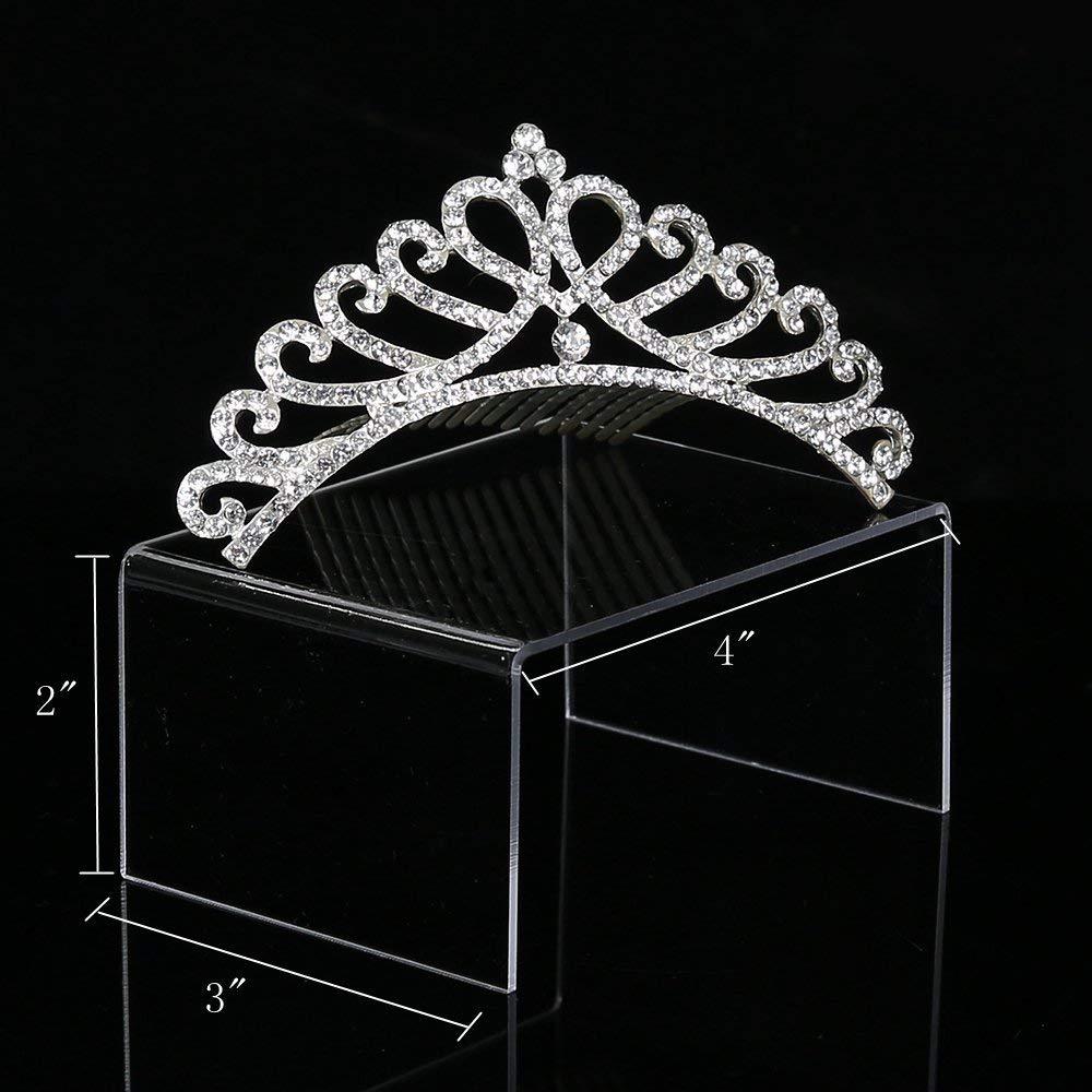 Acrylic U-shaped display stand, transparent shoe bracket, storage rack, hot-bent cosmetics and jewelry display stand, display table, beauty accessories, desktop display base, shoe store goods display bracket, jewelry display item storage and display support Specification image