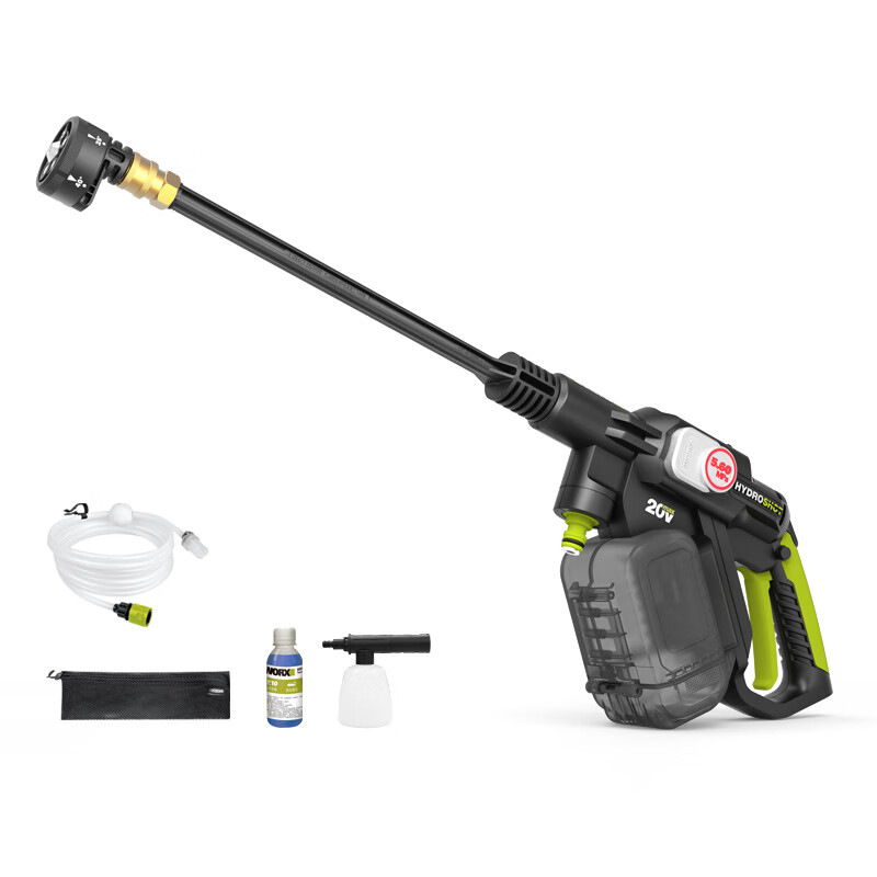 WU633 car wash machine, high-pressure lithium battery cleaning machine, brushless wireless water, WU623 electric car wash water Application Scenario