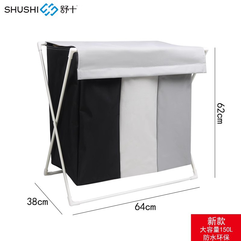 带轮折叠收纳箱80L露营户外整理箱防尘防水大容量