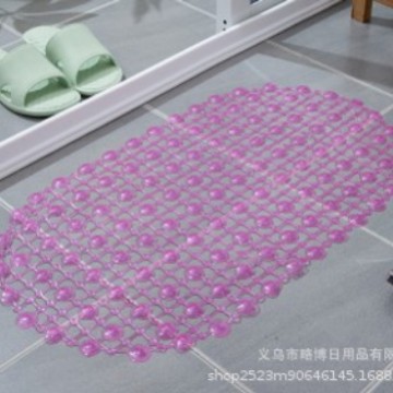 透明实色水珠彩珠浴室垫防滑防水按摩可定制专供酒店卫生间淋浴室