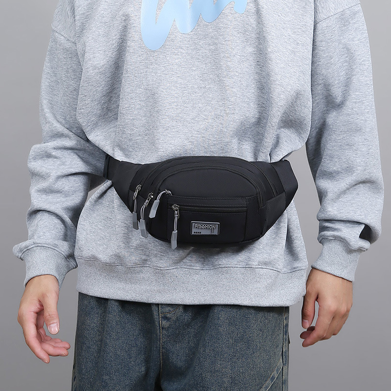 Casual deportes al aire libre multifunción alpinismo cintura bolso simple portátil resistente al agua resistente al desgaste un hombro crossbody bolsa especial cross border details Picture