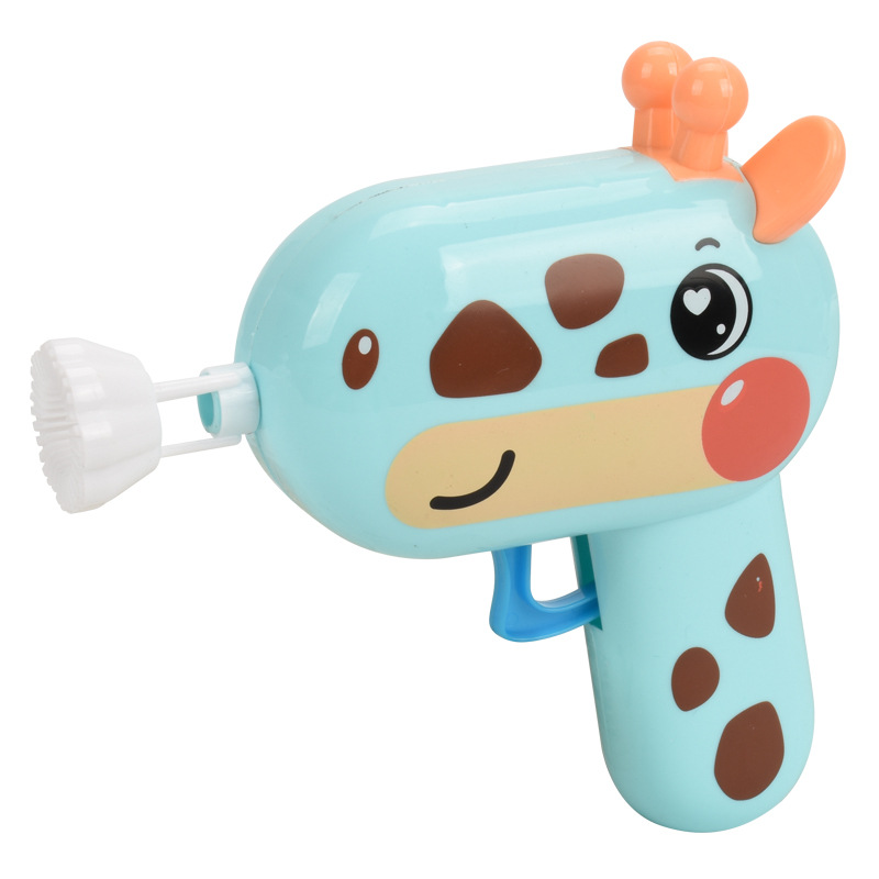The new fifth-generation cartoon bubble machine, a best-selling toy wholesale for street vending, Children's Day gifts, and a popular manual bubble gun Item Picture