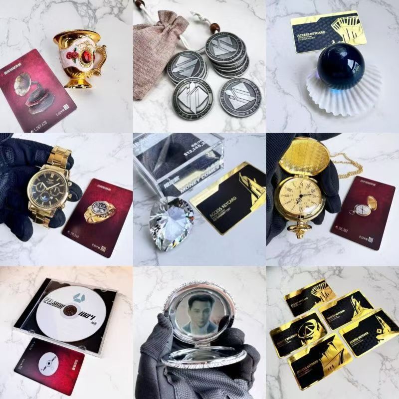 三角洲行动模型游戏周边玩具收藏品非洲之心纪念品怀表海洋之泪