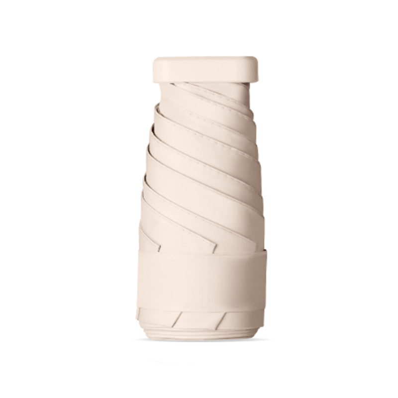 The 24-bone flat capsule sun umbrella is a mini, ultra-light, compact and portable product that can protect against sun rays and ultraviolet rays, and is suitable for both sunny and rainy days Item Picture