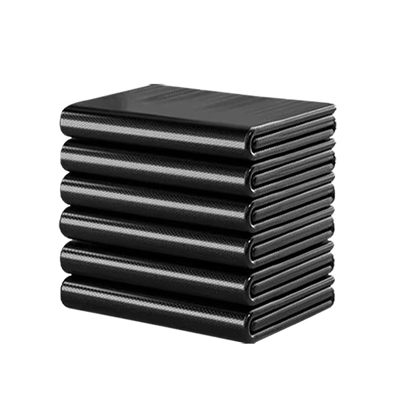Large garbage bags, extra-large thickened, extra-large black, hotel property, extra-large and extra-thick plastic bags, flat-mouth commercial wholesale Item Picture