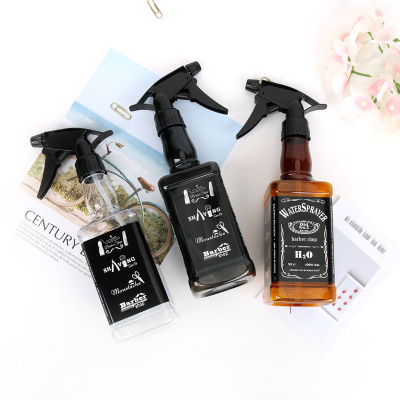 500ml vintage spray bottle manufacturer, barber shop, hair salon spray bottle, AliExpress wholesale, hydrating makeup details Picture