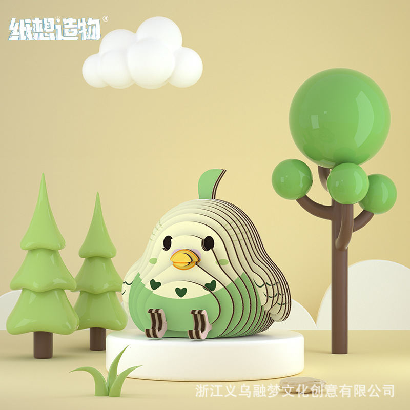 纸质工艺品实物图