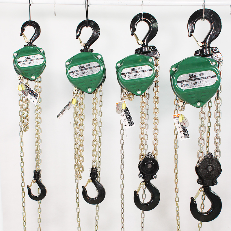 手拉葫芦手动起重工具单速手拉葫芦100公斤产品图