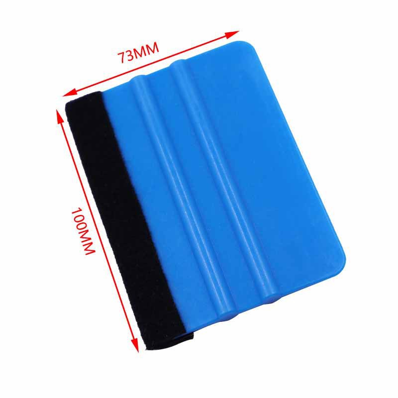 Car film application tools, square scraper, flannel scraper, advertising explosion-proof film, invisible car film, color-changing film scraper Application Scenario