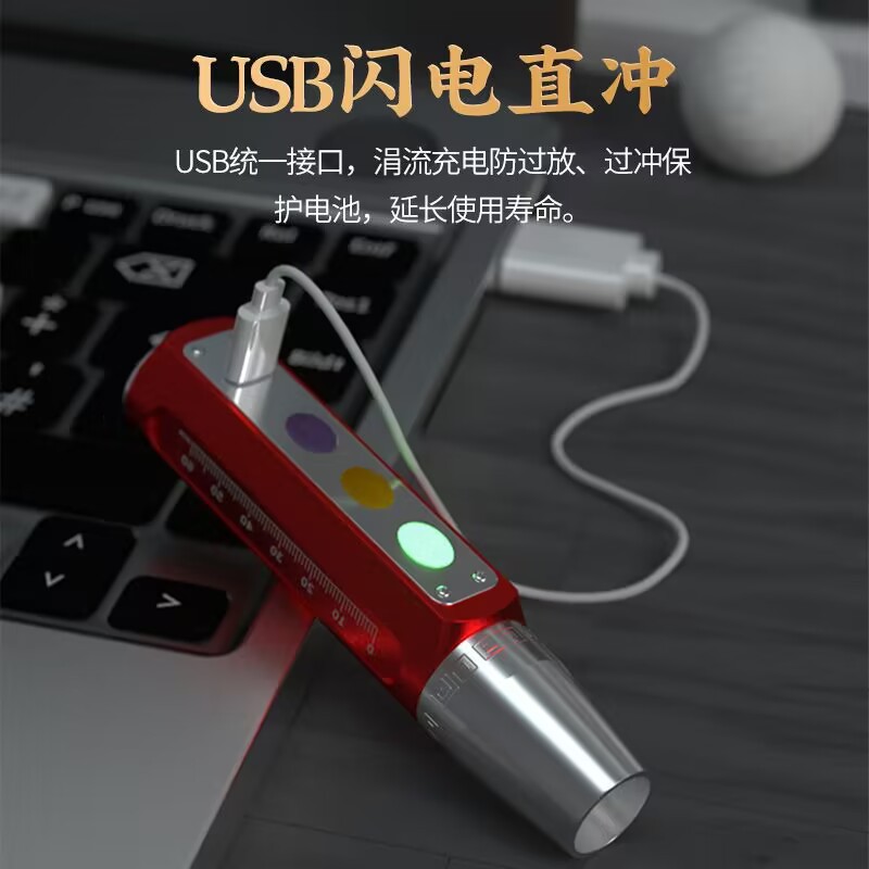 手电筒/手电筒手电/电子鞭炮/康铭手电筒/手电筒学生超长户外细节图