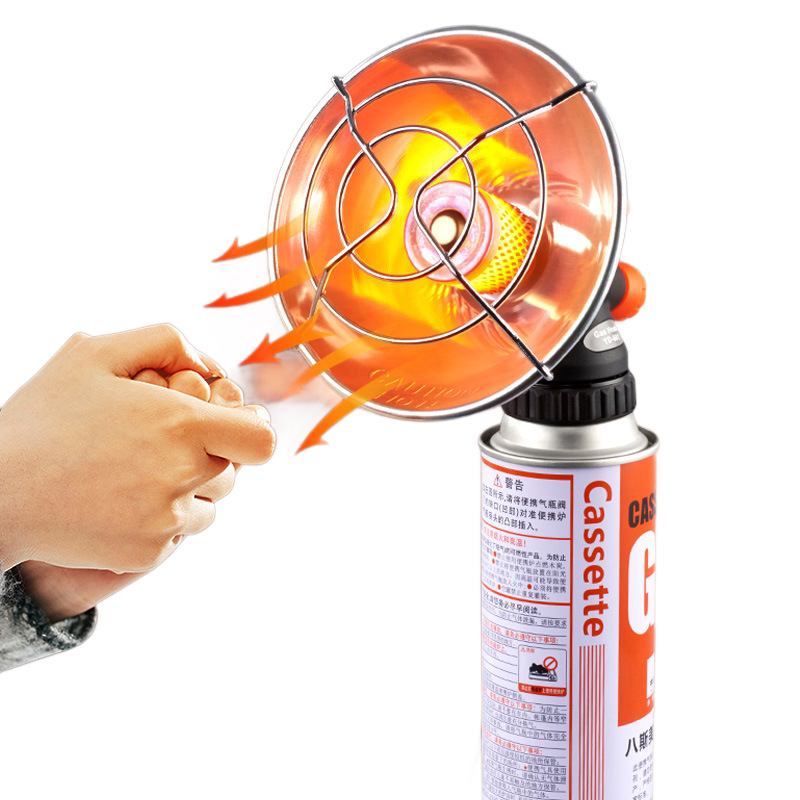 ATLAS Portable outdoor heating stove, cassette gas tank heating cover, camping stove, mini heater Item Picture
