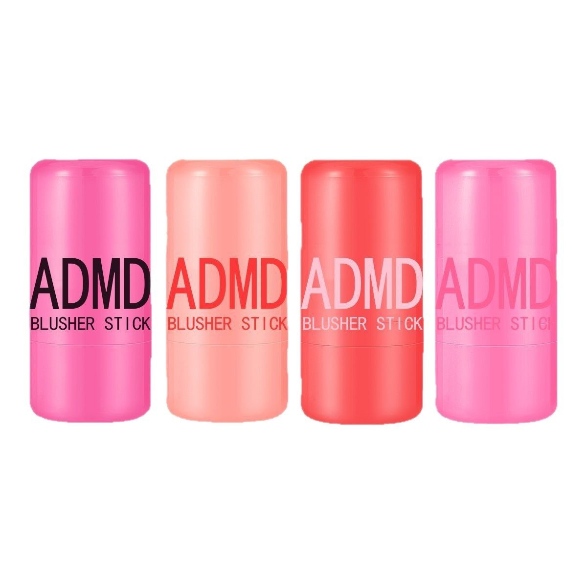 【跨境专供】ADMD果冻腮红棒唇颊两用显嫩提气色修饰脸部腮红棒白底实物图