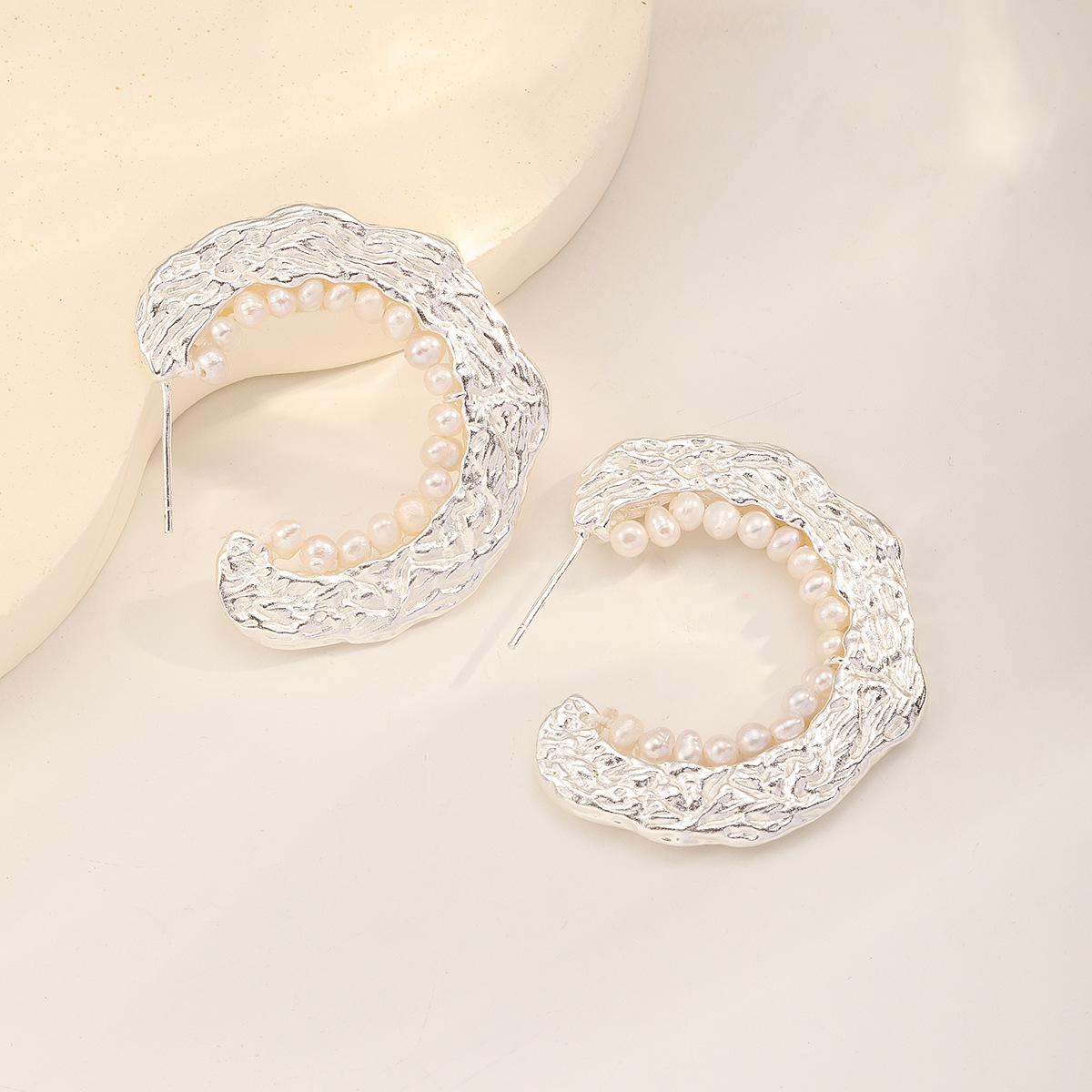 饰品/耳饰/耳环/烧焊锆石耳环/烧焊耳环产品图