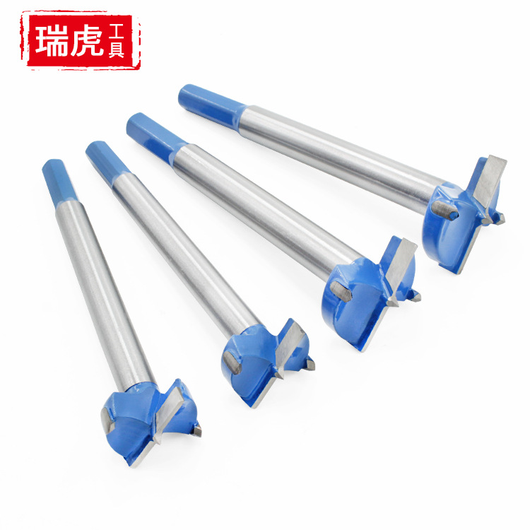 Industrial-grade extended woodworking hole opener, door lock plastic wood board expansion drill bit, hinge alloy drilling drill bit full figure
