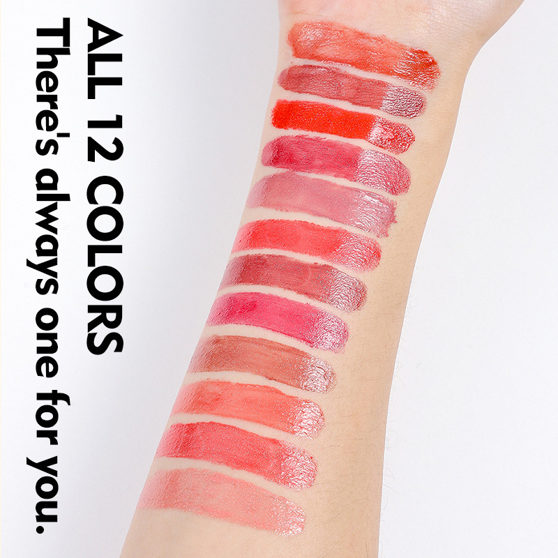 Cross-border coloring lipstick does not fade, moisturizing and nourishing. Single-head press matte lifting lip liner for brightening Specification image