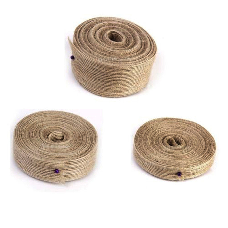 DIY hemp rope webbing, fish silk hemp creative jute woven webbing, linen fabric woven bow packing webbing details Picture