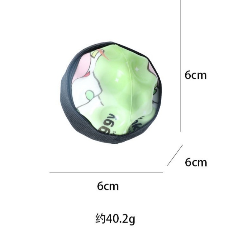 Wrist elastic ball wristband Moon stone stress-relieving rebound rope children's high-elasticity swing ball educational and eye-protecting toy Item Picture