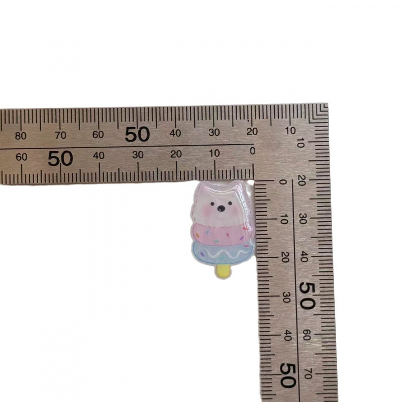 New small-sized West Highland puppy acrylic accessories, new diy handmade material bag accessories, cartoon patch shoes Item Picture