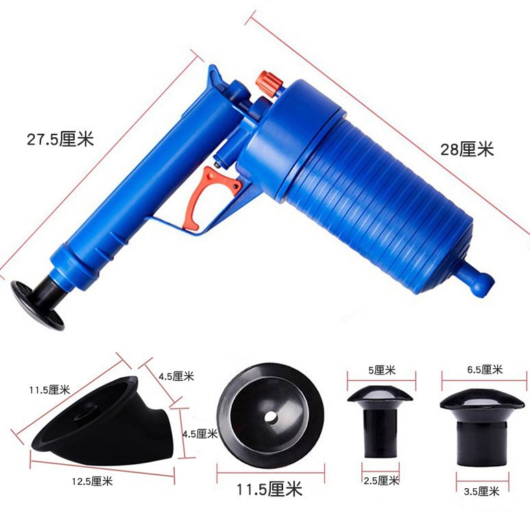 Toilet unclogging device, high-pressure gas pipeline unclogging device, kitchen and bathroom one-shot unclogging manufacturer wholesale