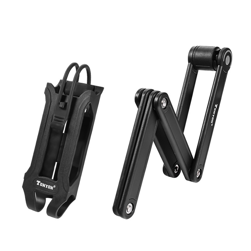 TY3853-B six-section folding lock, bicycle folding lock, anti-theft joint lock, bicycle lock, riding equipment, electric motorcycle chain lock Application Scenario