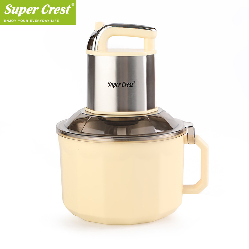 Super Crest 欧规5L家用绞肉机 6叶刀多功能料理机切肉宝辅食机