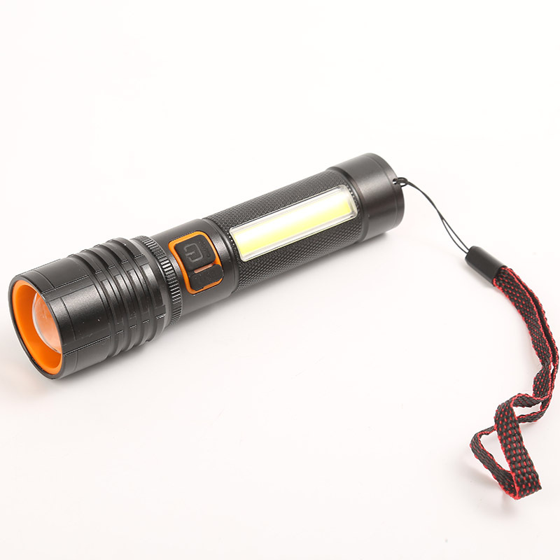 2025 New White Laser Mini High-Intensity TYPE-C rechargeable outdoor red light Warning flashlight in stock for wholesale Specification image