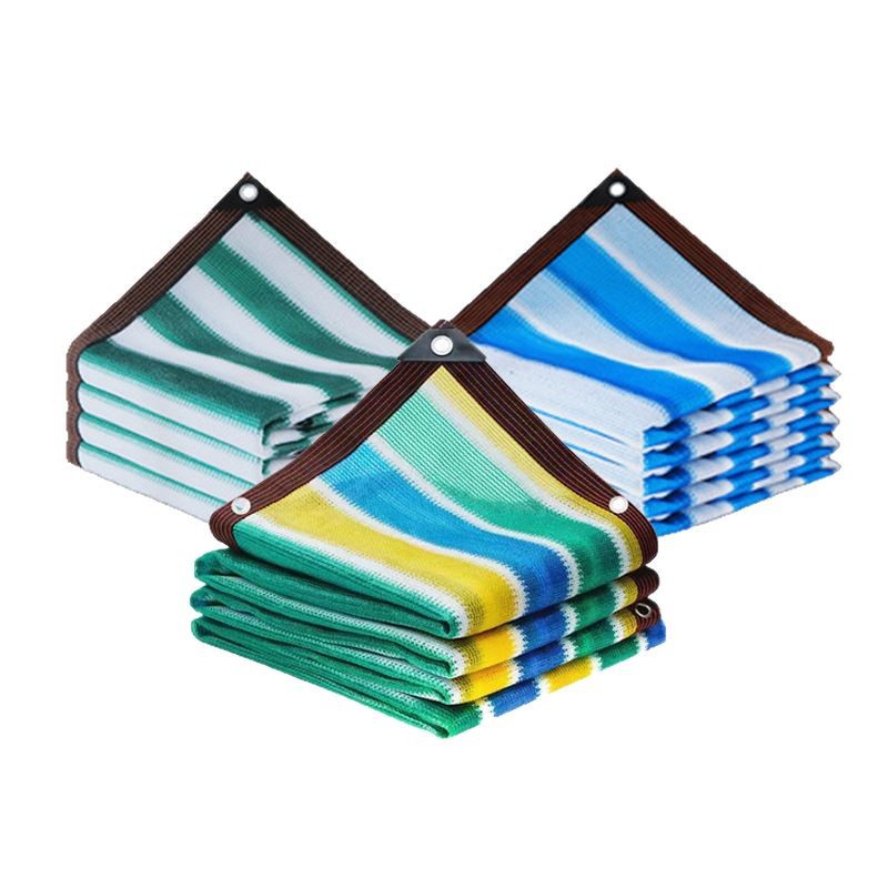 塑料网/遮阳帆/遮阳网/建筑网/遮阳网布白底实物图
